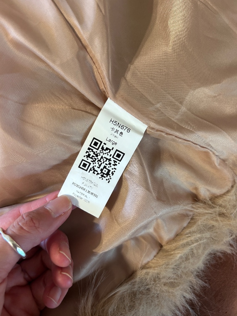 Faux fur vintage jacket - Picture 4 of 4